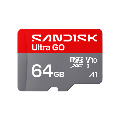 SanDisk Ultra Go MicroSD UHS 140MB/s - 64GB
