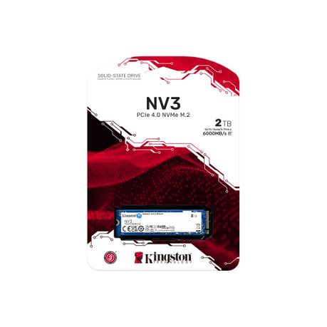 KINGSTON 2000G NV3 M.2 2280 PCIE 4.0 NVME SSD