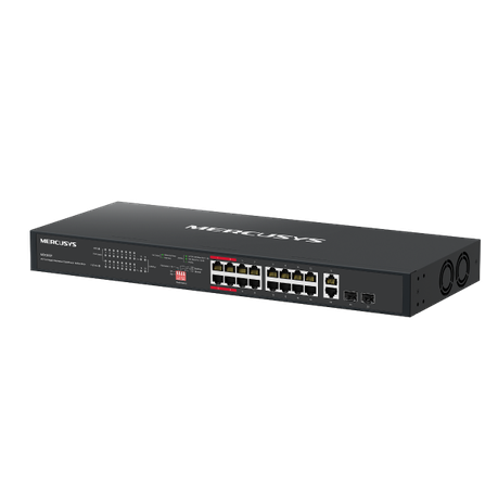 20-Port Gigabit Rackmount  Switch with 16-Port PoE+