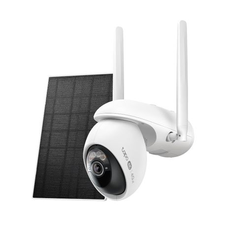 Solar-Powered Pan/Tilt Wi-Fi/4G Security Camera Kit
