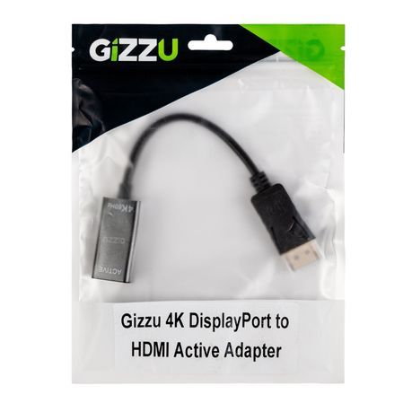 GIZZU 4K60HZ DP TO HDMI  ACTIVE ADAPTER