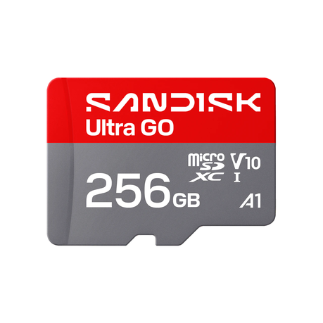 SanDisk Ultra Go MicroSD UHS 190MB/s - 256GB