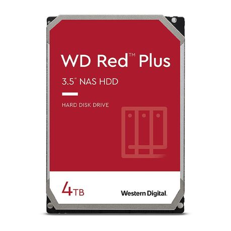 WD Red™ Plus CMR 4TB SATA 3.5 128 MB Cache HDD