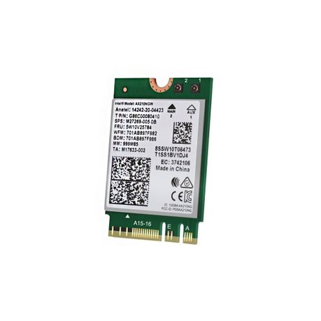 INTEL AX210 M.2 WIFI CARD MODULE