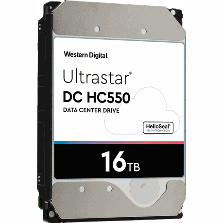 WD Ultrastar 3.5in 26.1MM 16TB 512MB 7200RPM SATA ULTRA 512E SE NP3 DC HC550
