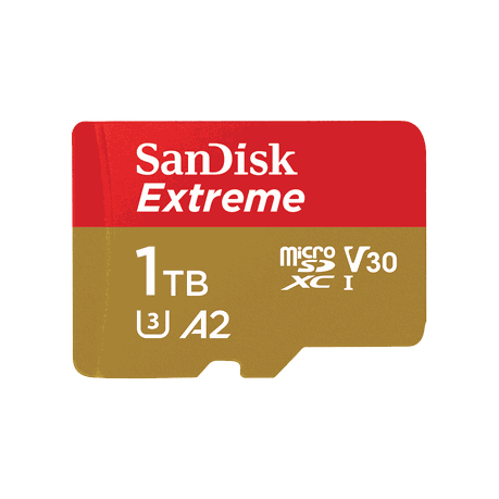 SanDisk Extreme MicroSD UHS 190MB/s - 1TB