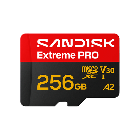 SanDisk Extreme Pro MicroSD UHS 250MB/s - 256GB
