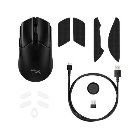 HP HYPERX PULSEFIRE HASTE 2 WIRELESS GAMING MOUSE BLACK