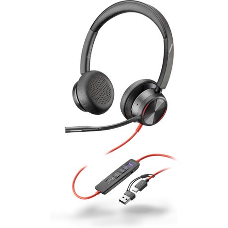 POLY BLACKWIRE 8225 M USB-A+C ANC