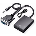VGA MALE WITH AUDIO TO HDMI FEMALE WITH POWER