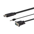 1 8M HDMI MALE TO VGA MALE WITH AUDIO CABLE