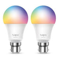 Smart Wi-Fi Light Bulb, Multicolor, 2-Pack