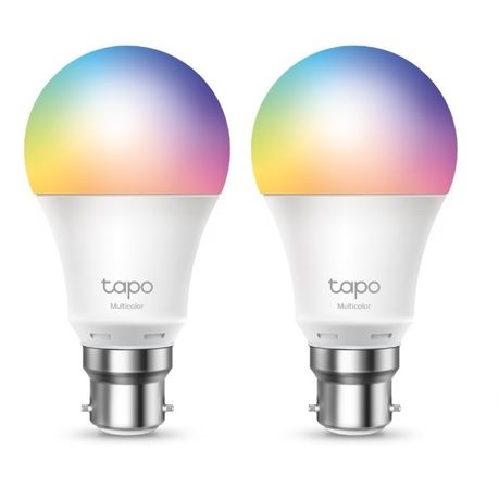 Smart Wi-Fi Light Bulb, Multicolor, 2-Pack