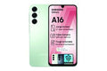 Samsung Galaxy A16 Green Smartphone - Octa-Core 2.2GHz, 2GHz Processor, 4GB Ram, 128GB Storage, Expandable External Storage Up To 1.5TB via MicroSD Slot, Dual Sim Slots, 6.7 inch Touchscreen LCD Display, FHD+ 1080 x 2340 Resolution, 50MP + 5.0MP + 2.0MP R