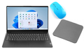Lenovo V15 G2 Series Black Notebook - Intel Core i3 Tiger Lake Dual Core i3-1115G4 1.7Ghz with Turbo Boost up to 4.1Ghz 6MB Intel Smart Cache Processor, 4GB DDR4-3200 Memory onboard, 1 Memory slot, 1TB 5400rpm SATA Hard Drive, NO optical drive, 15.6" FULL