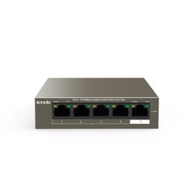 Tenda 5 Port Gigabit Switch With 4 POE