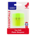 Marlin 2 Hole Plastic Sharpener and Container