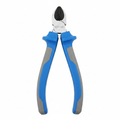 Rowton Basic 8 Inch Diagonal Cutting Pliers with Anti-Slip Handles-Made from drop-forged steel, precision machined for precise alignment, cutting edges are hardened for increased life span and improved cutting, Ergonomic slip-resistant abs material handle